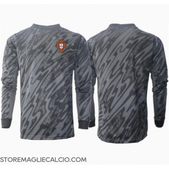 Portogallo Portiere Maglia Gara Trasferta Repliche Europei 2024 Maniche Lunghe